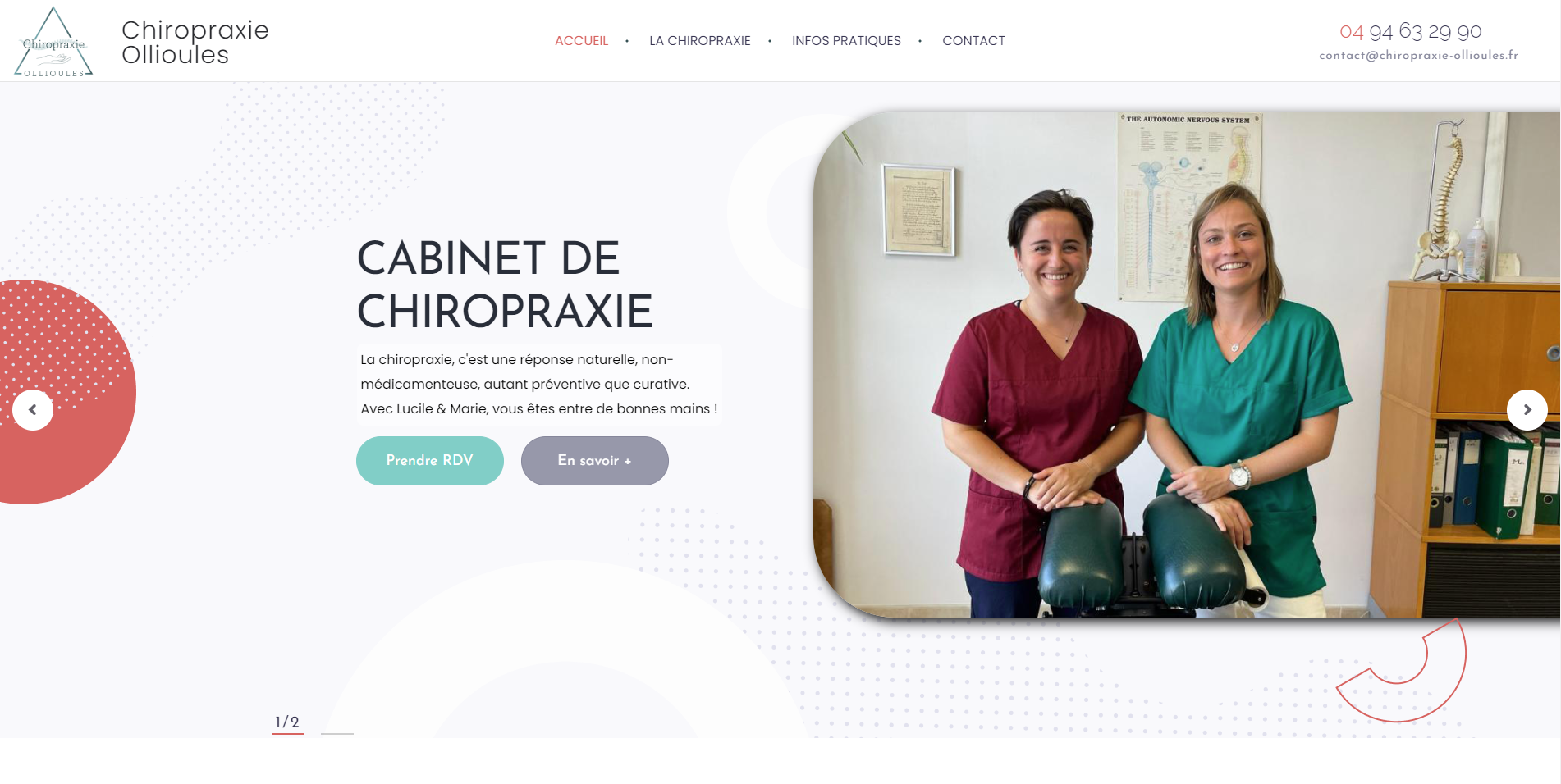 Site Chiropraxie Ollioules